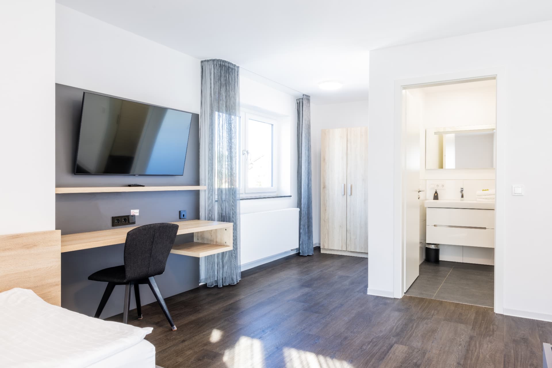 Küche Apartment Nr. 8, Boardinghouse Karlsdorf-Neuthard