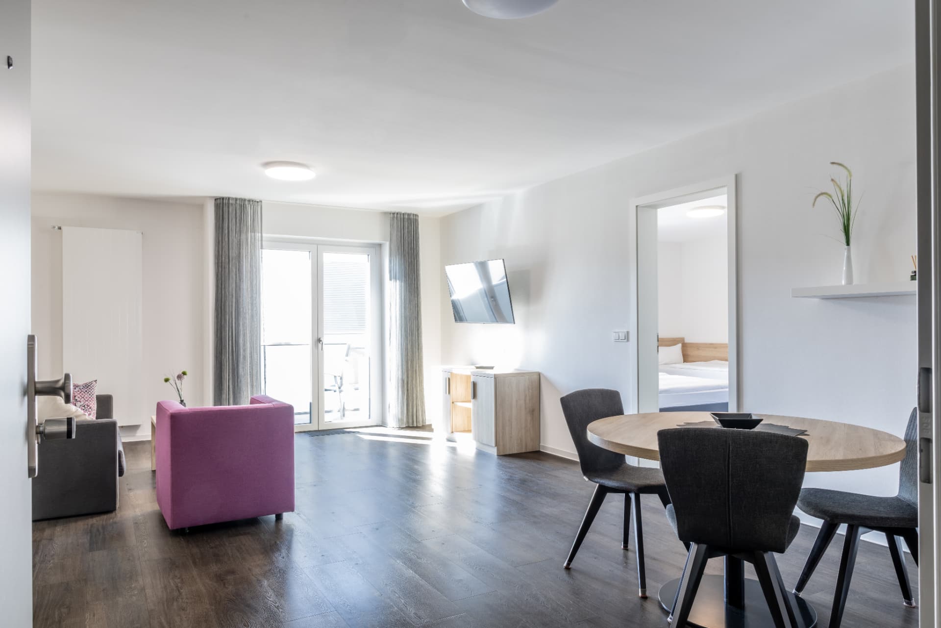 Ansicht Apartment Nr. 8, Boardinghouse Karlsdorf-Neuthard