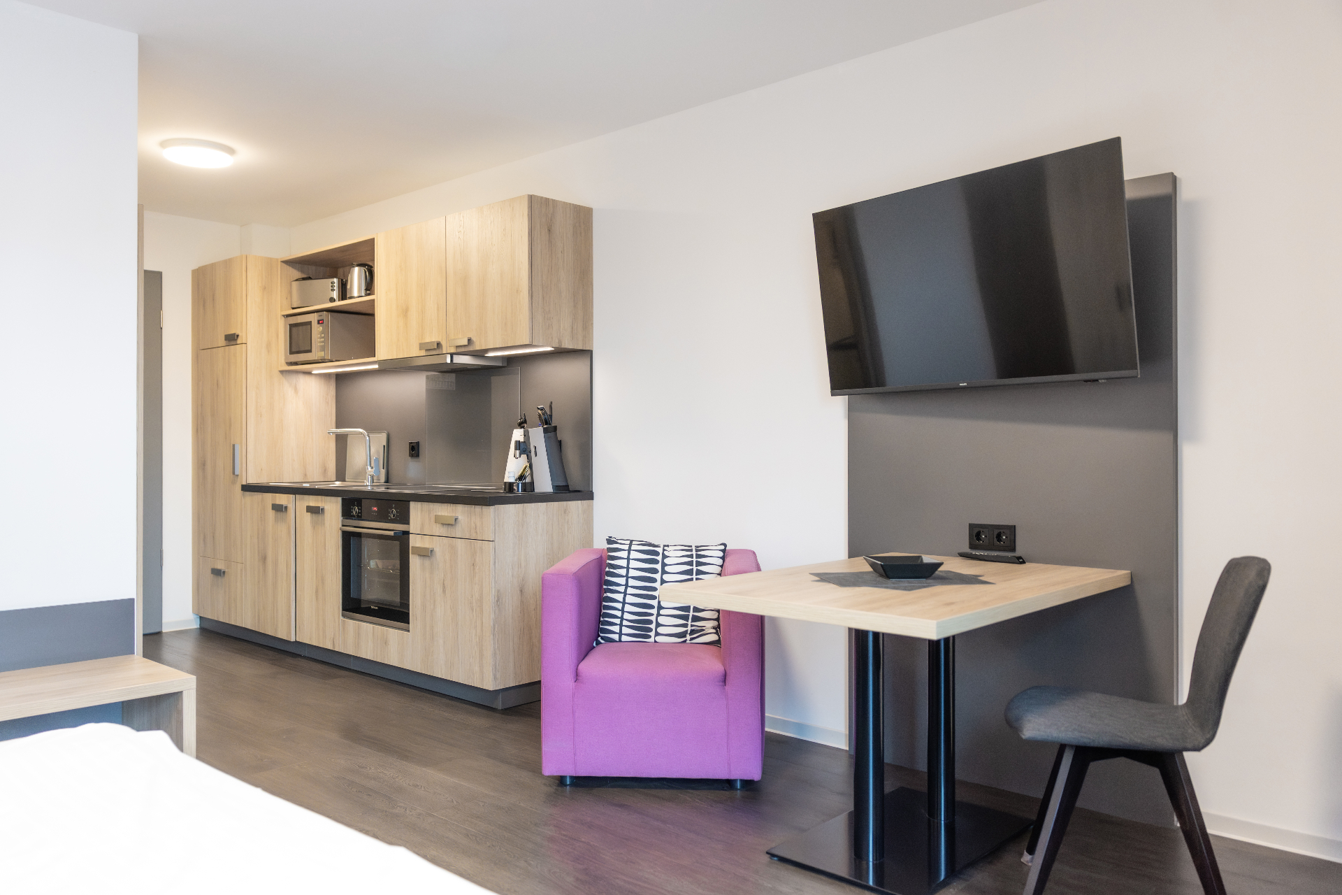 Ansicht Apartment Nr. 2, Boardinghouse Karlsdorf-Neuthard
