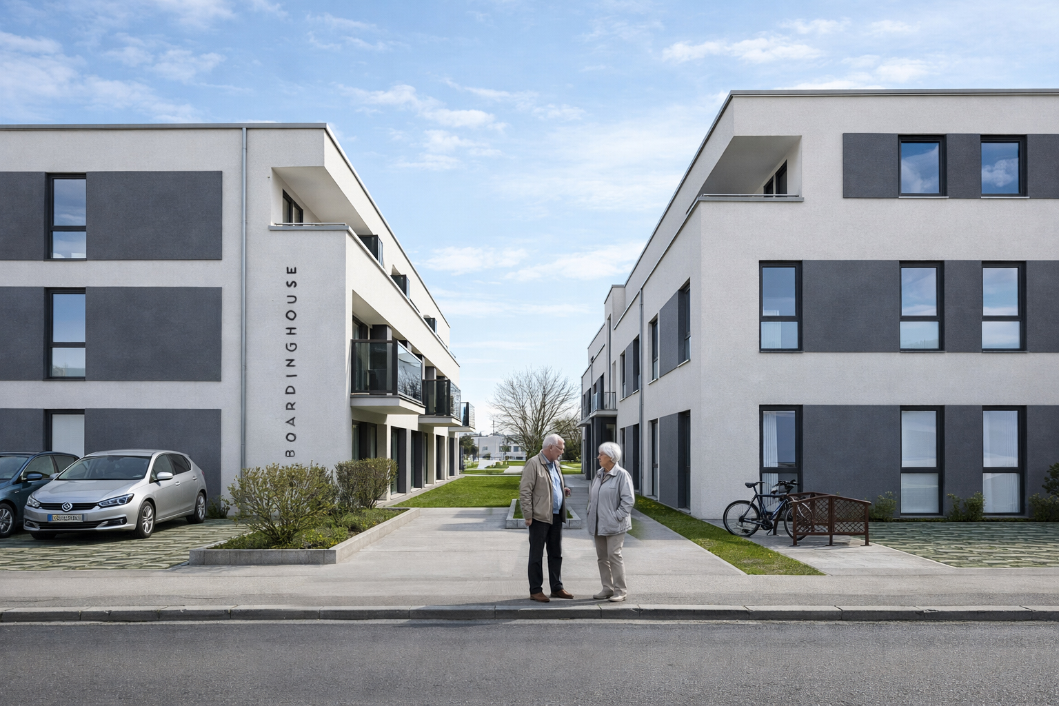 Baustelle Boardinghouse Kronau