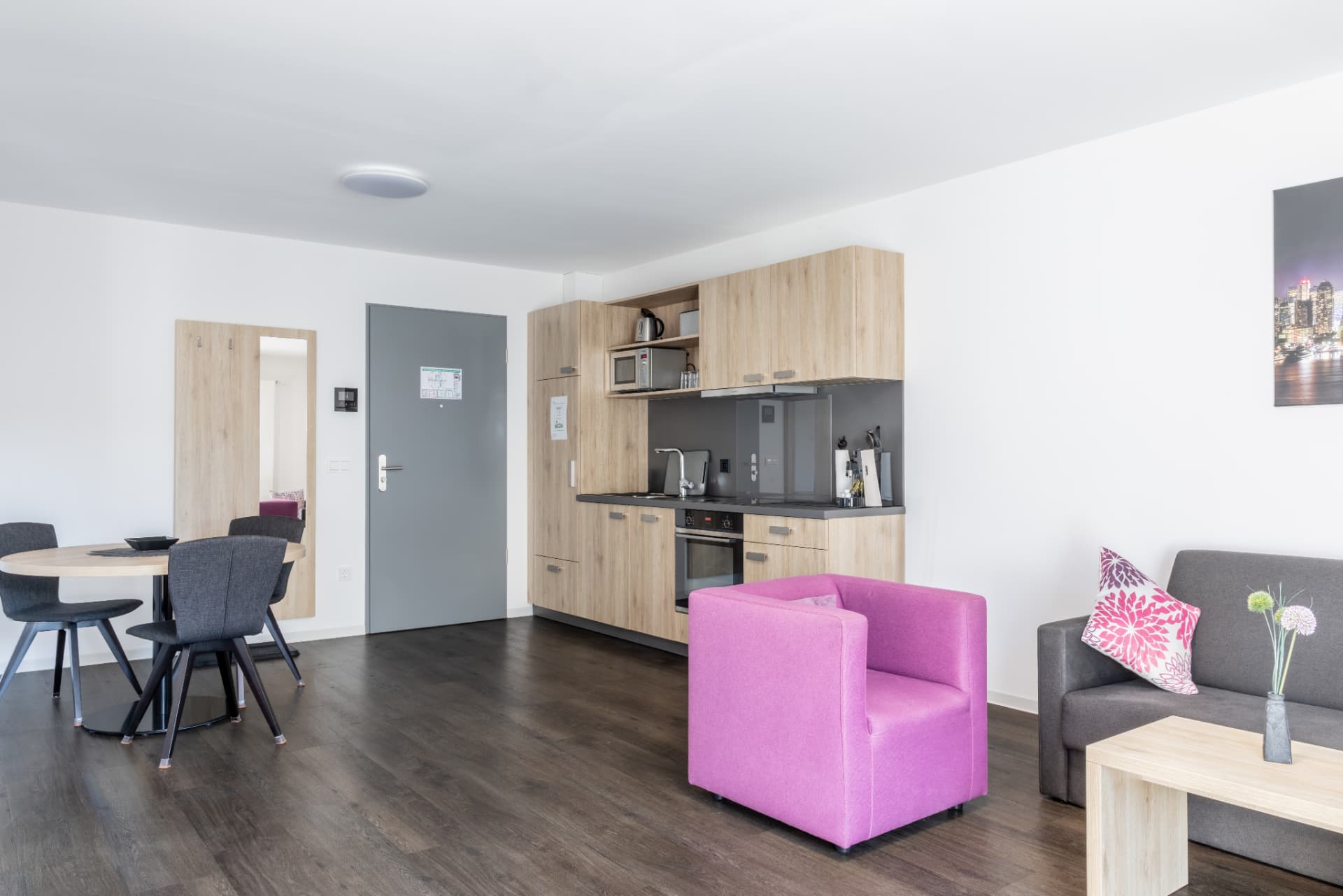 Ansicht Apartment Nr. 8, Boardinghouse Karlsdorf-Neuthard