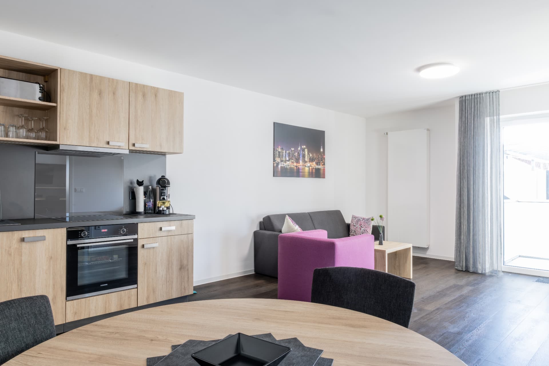 Ansicht Apartment Nr. 8, Boardinghouse Karlsdorf-Neuthard